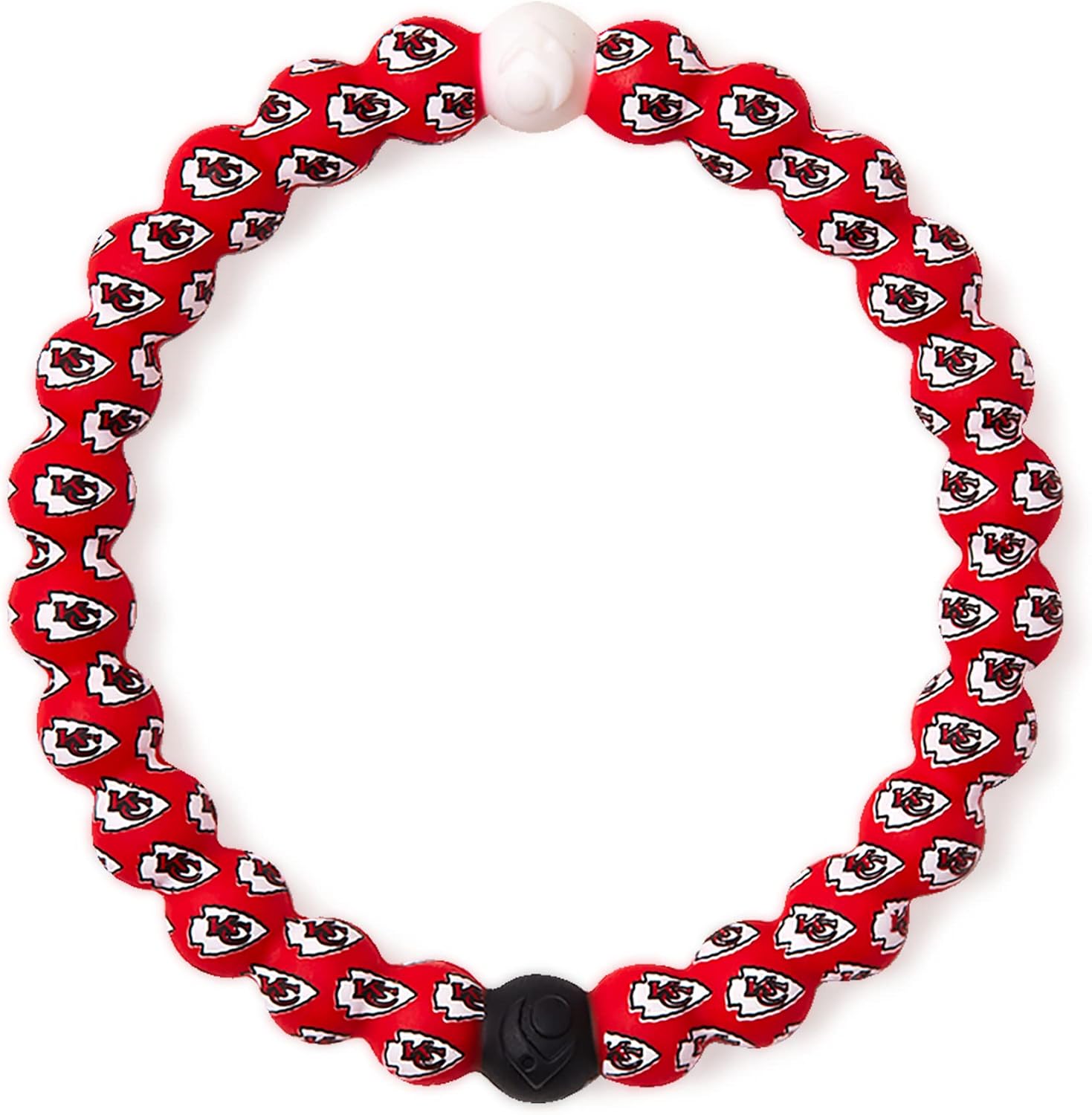 Lokai NFL Football Collection Beaded Bracelets for Men & Women - Silicone Jewelry Fashion Bracelet Slides-On for Comfortable Fit
