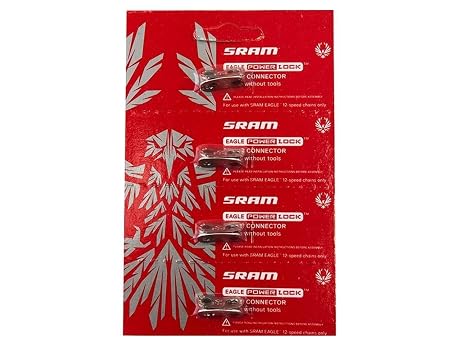 Sram Eagle PowerLock Chain Connector 12-Speed Chain Link w/Decal - Available in 2-Pack and 4-Pack (4)
