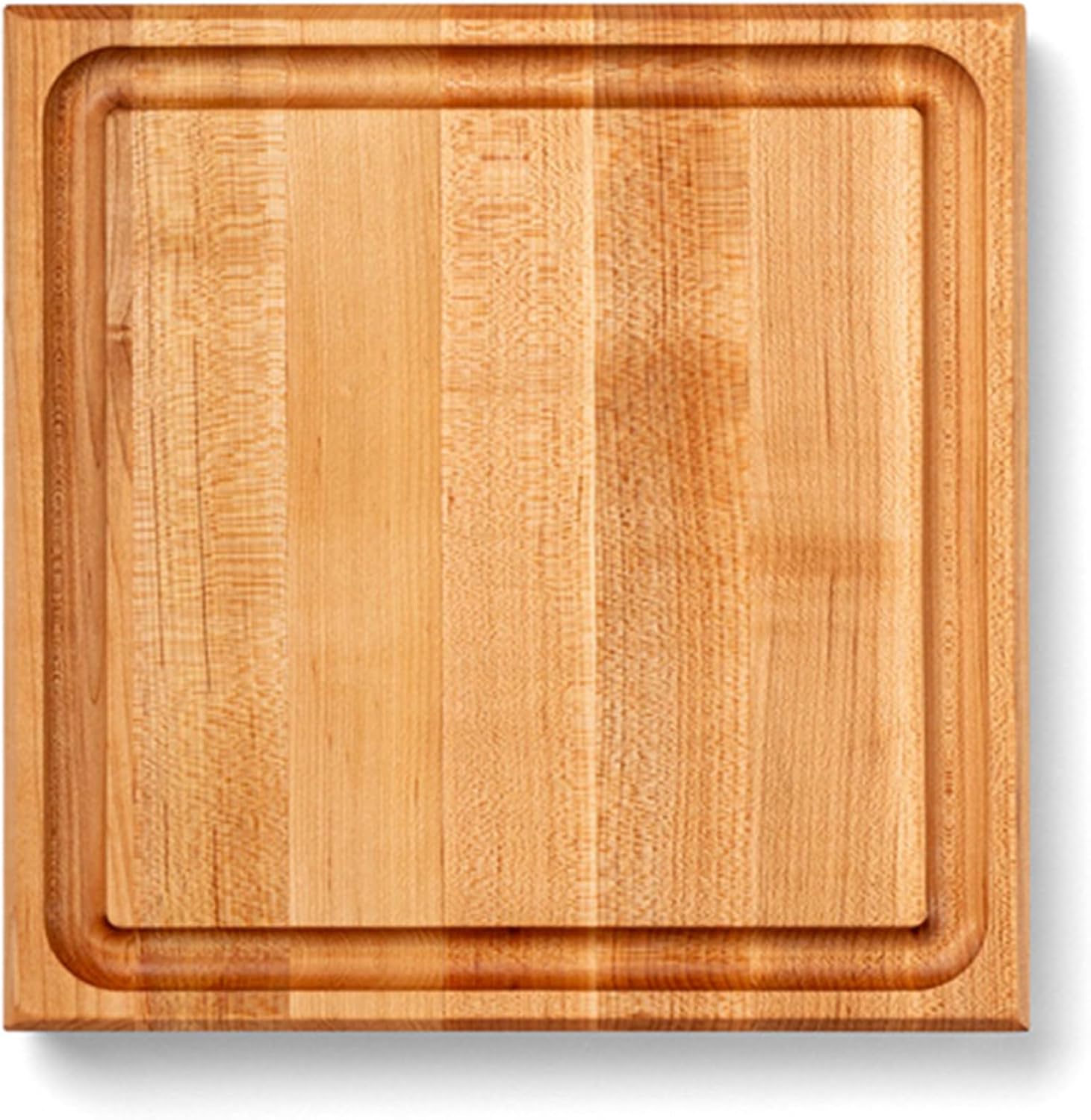 John Boos Boos Block CB Series Large Reversible Wood Cutting Board with Juice Groove, 1.75" Thick, 12" x 4" Maple
