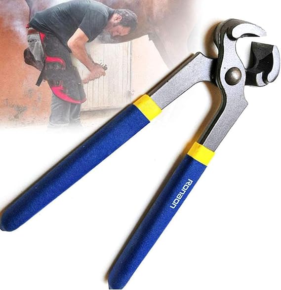 Farrier tool,horseshoe trimmer tool,Professional Horses Hoof Trimming Tools Horse Equine Metal Shears Farriers Hoof Nipper Cutter,Trimming Shears Nail Clippers Multi-Purpose Hoof Trimmers