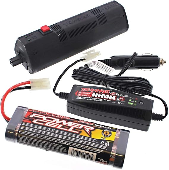 Traxxas 1/10 Nitro Slash 3.3 * EZ-Start Control Box, 1800mAH Battery & Charger *
