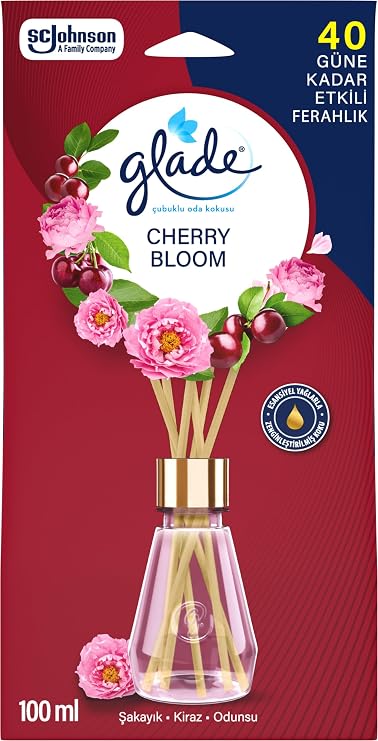 Glade Çubuklu Oda Kokusu Cherry Bloom 100 ml