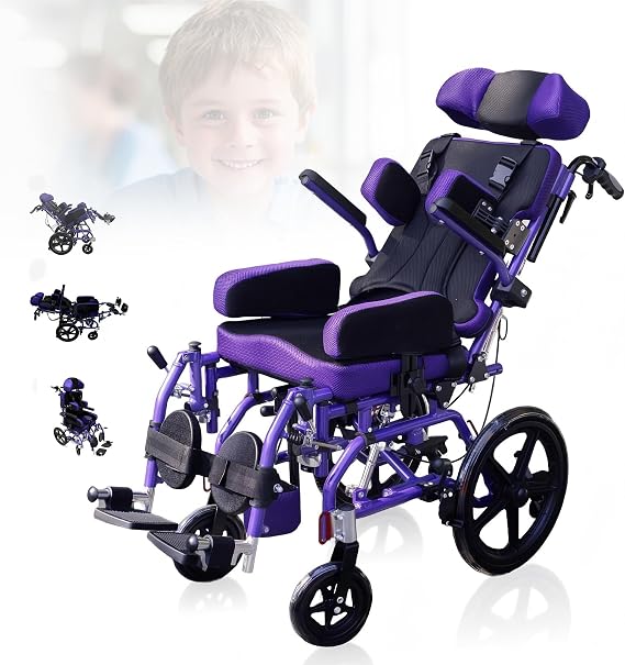 Pediatric Full Reclining Wheelchair for Kids