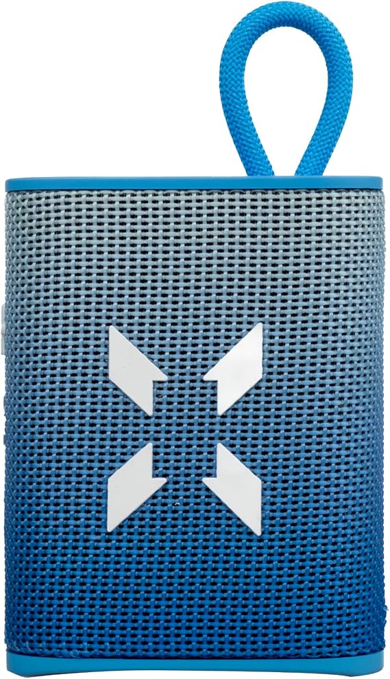 Xenon Smart Bluetooth Kablosuz Su Geçirmez IPX7 RGB TWS Stereo Hoparlör (Mavi-Beyaz) X6703