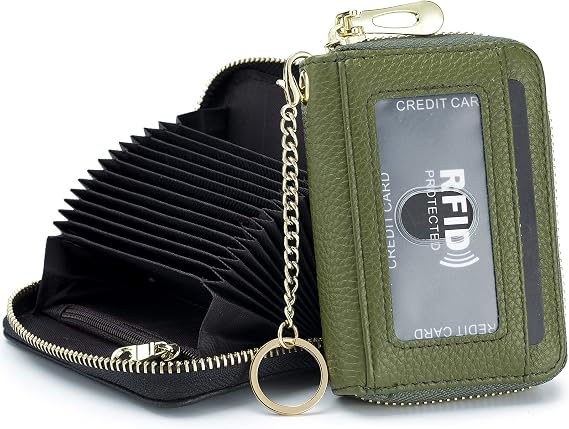 imeetu Rfid Credit Card Holder, Businese Card Case, Wallet for Women Men