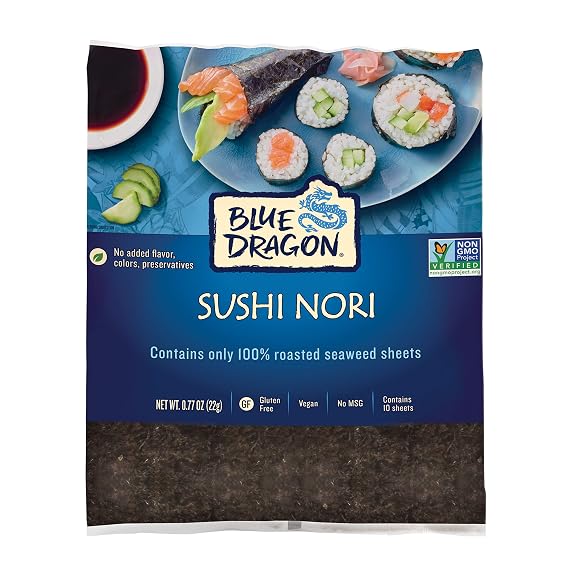 Blue Dragon Sushi Nori, 0.77 Oz