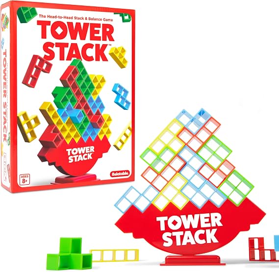 WHAT DO YOU MEME? Tower Stack, Exciting Tower Building Game by Relatable