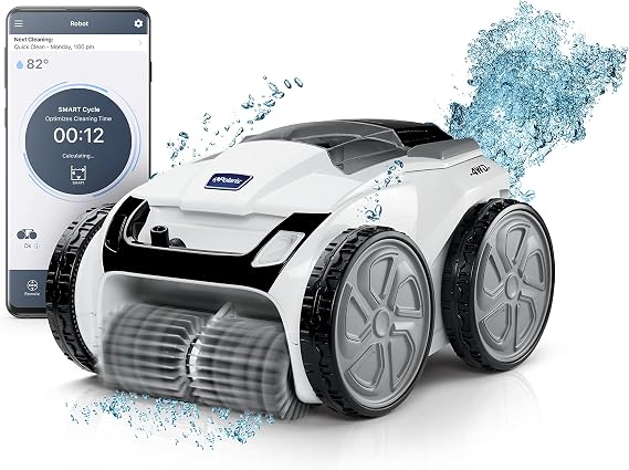 Polaris VRXIQ+ Smart Robotic Pool Cleaner with iAquaLink Control
