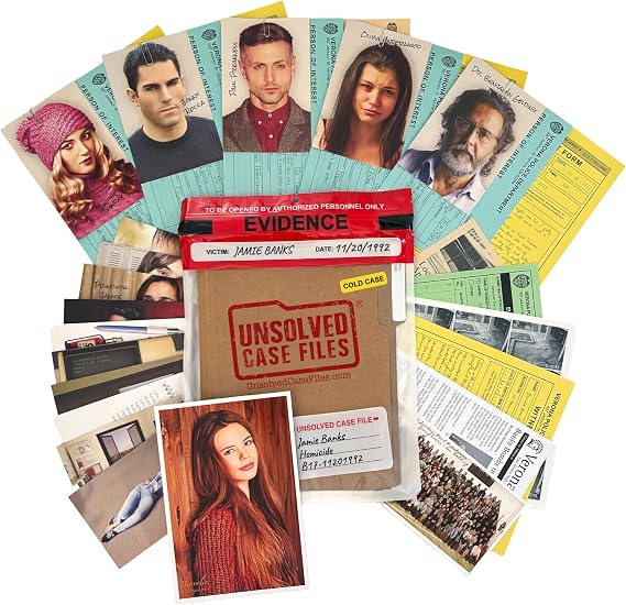 Unsolved Case Files | Banks, Jamie - Cold Case Murder Mystery Game | Can You Solve The Crime?