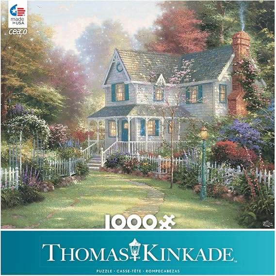 CEACO Thomas Kinkade - Victorian Garden II, 1000Piece Puzzle