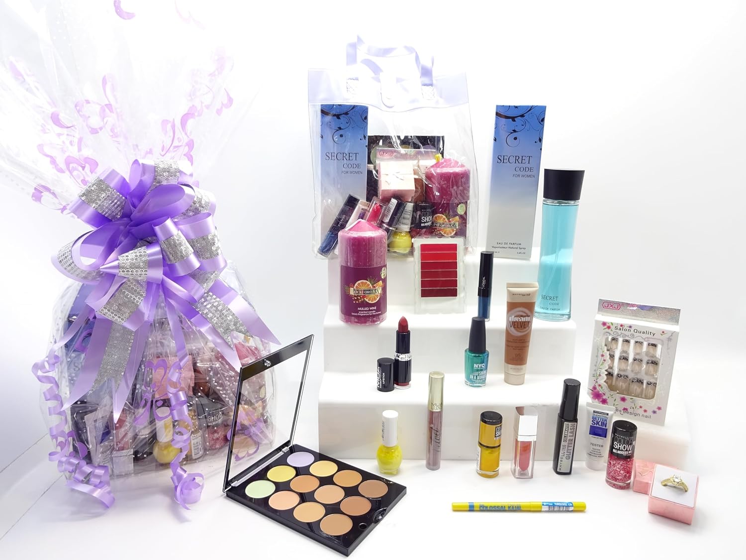 Perfume and Make Up Gift Hamper For Women, Luxury Beauty Bundle Gift Set