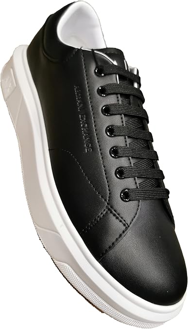 Armani Exchange Lace Up Snea Trainers White