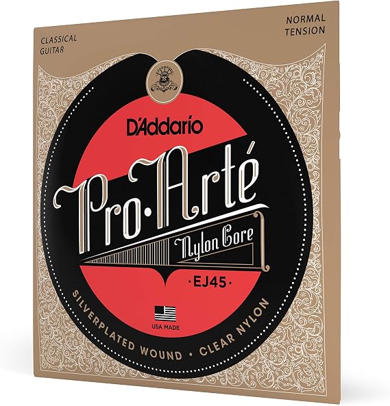 Daddario Ej45 Klasİk Gİtar Tel Setİ, Pro-arte, Silverplated Woun