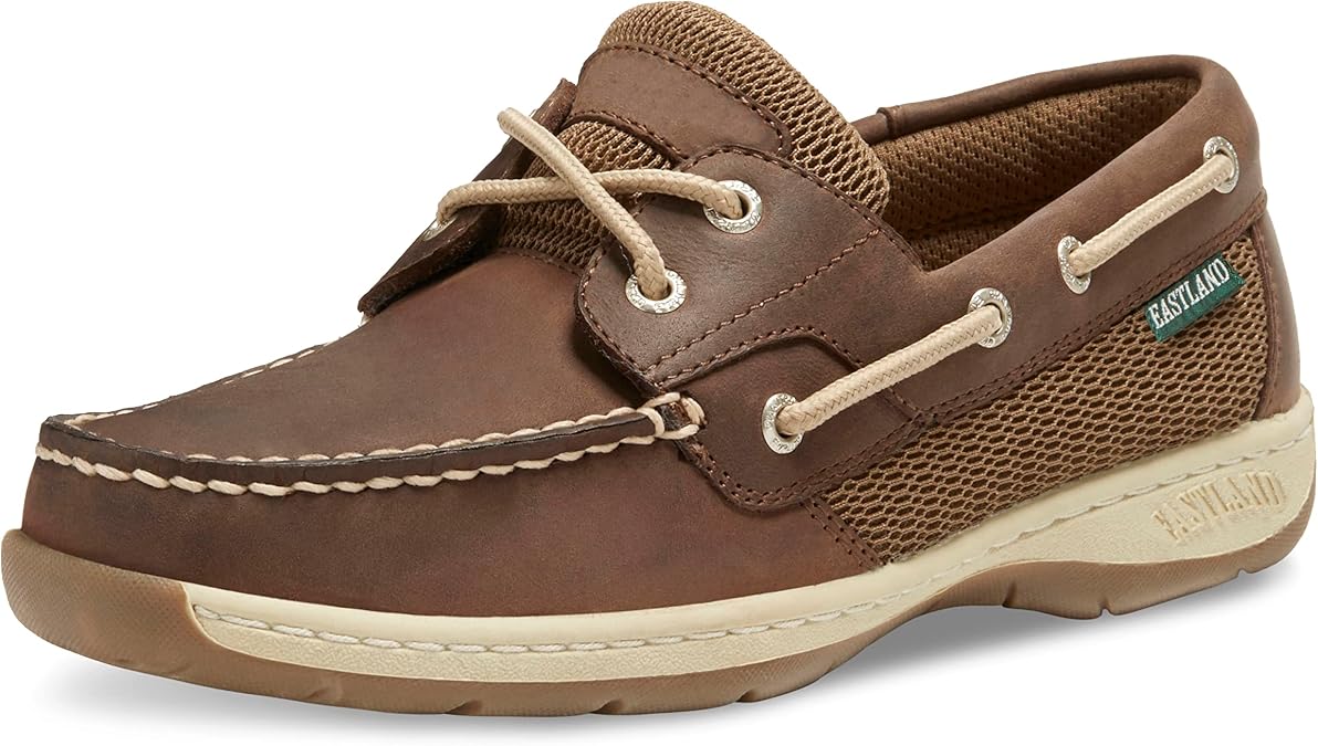 Eastland womens SOLSTICE BOMBER BROWN 9.5 M