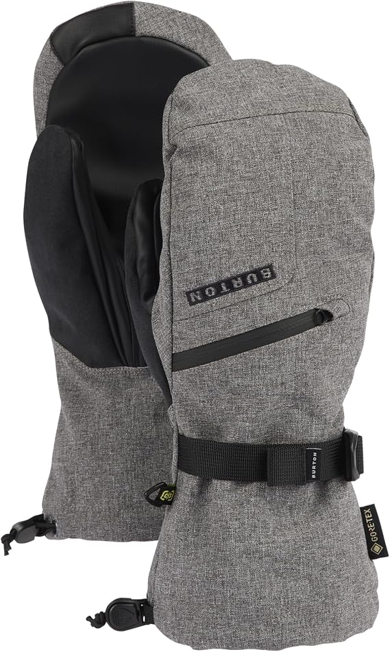 Burton Mens Gore-TEX Insulated Mittens Waterproof Winter Snowboard Mittens with Touch Screen Tech & Removable Liner