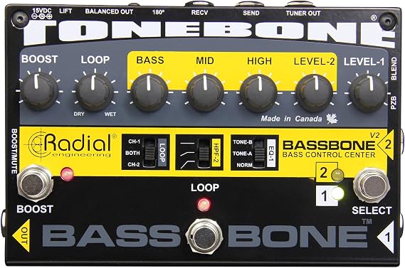 Tonebone Bassbone V2 Guitar Effects Switcher - Black