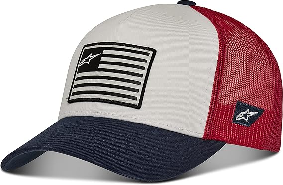 Alpinestars Unisex Flag Snapback Hat Baseball Cap