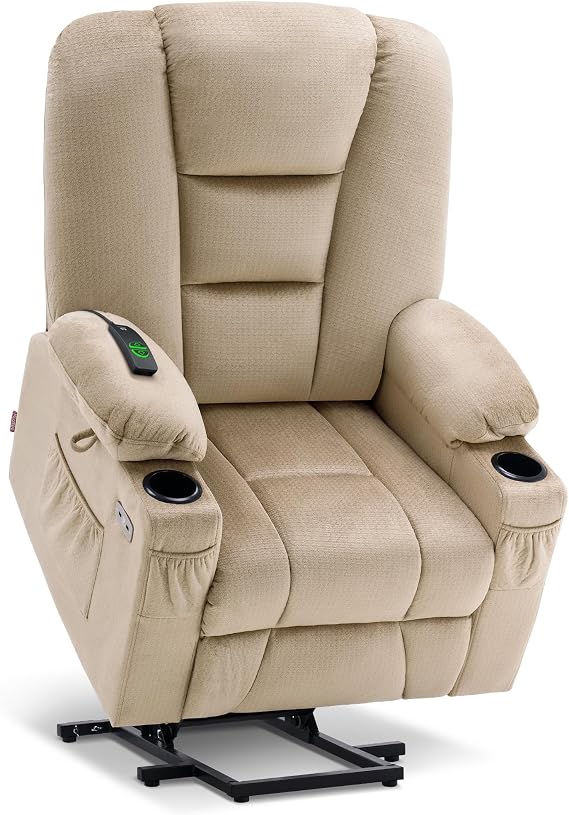 MCombo Single Motor Power Lift Recliner for Elderly, 7549 Large