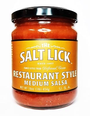 Generic S.alt Lick Salsa Restaurant Style 16 oz Pack of 6
