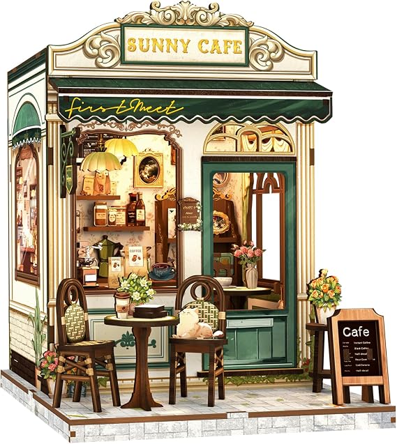 Cutefun Book Nook Kit (Sunny Cafe)