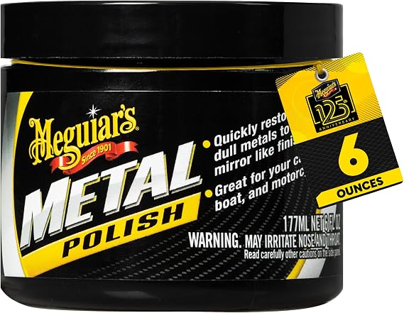 Meguiar's Metal Polish, 6 Oz