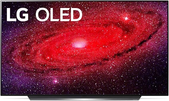 LG OLED CX Series 55 Alexa Built-in 4k Smart TV (3840 x 2160), 120Hz Refresh Rate, AI-Powered 4K, Dolby Cinema, WiSA Ready (OLED55CXPUA, 2020)