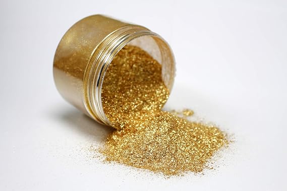 BLACK DIAMOND PIGMENTS Lux Gold Pearlescent Resin Color Pigment | Professional Grade, Mix Seamlessly with Epoxy, Eye Shadow, Slime, Candles, 103% Vegan Pigments