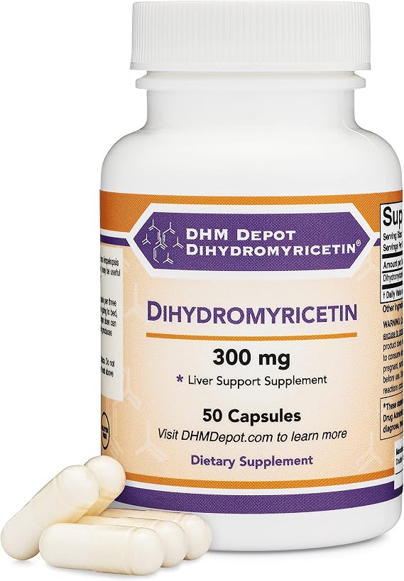 DHM 300mg with Electrolytes, Sleep & Liver Support, 50 Capsules