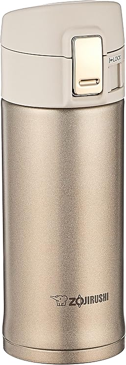 Zojirushi SM-KHE36NL Stainless Steel Mug, 12-Ounce, Champagne Gold