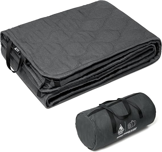 ONETIGRIS OasisMat Waterproof Outdoor Blanket, Portable Multi-Use Blanket with Travel Bag, Windproof Stadium Blanket for Camping, Picnics,Pet, Car, and Concerts