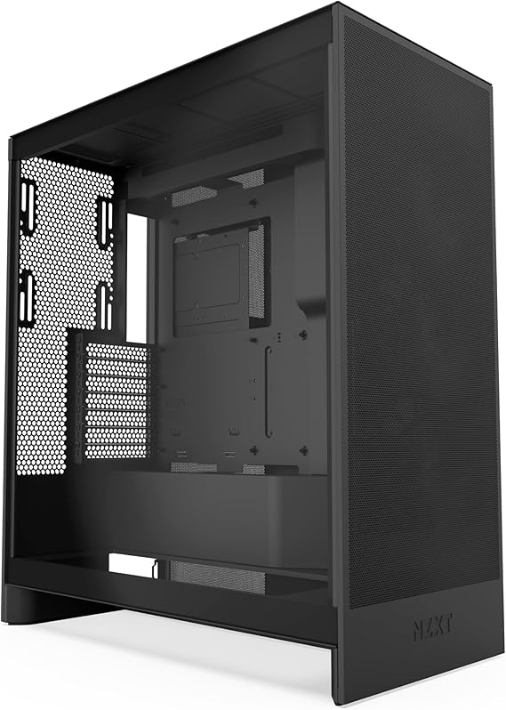 NZXT H7 Flow 2024 Fanlı E-ATX Oyuncu Kasası | Hava akışına odaklanmış ATX yarı kule. Alt fanlar GPU ve ön radyatörü 420 mm'ye kadar soğutur.