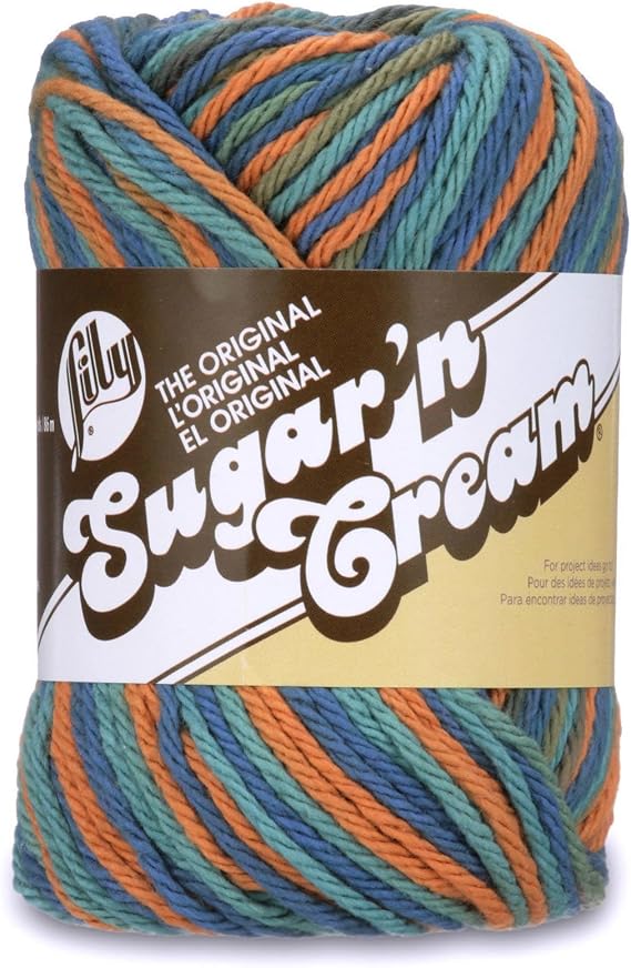Lily ORIGINAL OMBRE Yarn, 2 oz, Capri