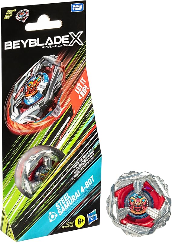 Beyblade X Booster Pack - G0188 - Samurai Çelik Topu 4-80T