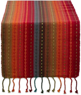 DII Southwest Collection Tabletop, Table Runner, Spice,#34;table runner, 14x72
