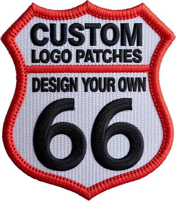 Customized Embroidery Patches Any Size Any Logo Decorative Patches Iron on Sew on Hook & Loop Design Your Own Embroidered Clothing