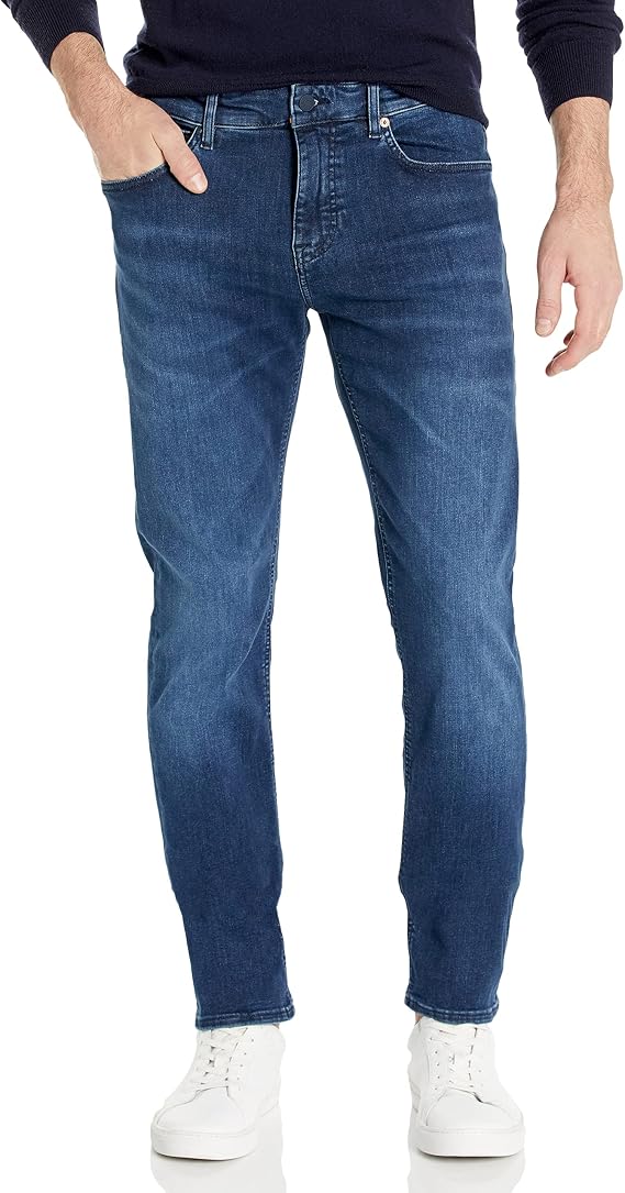 BOSS Men's Delaware Slim Fit Stretch Jeans