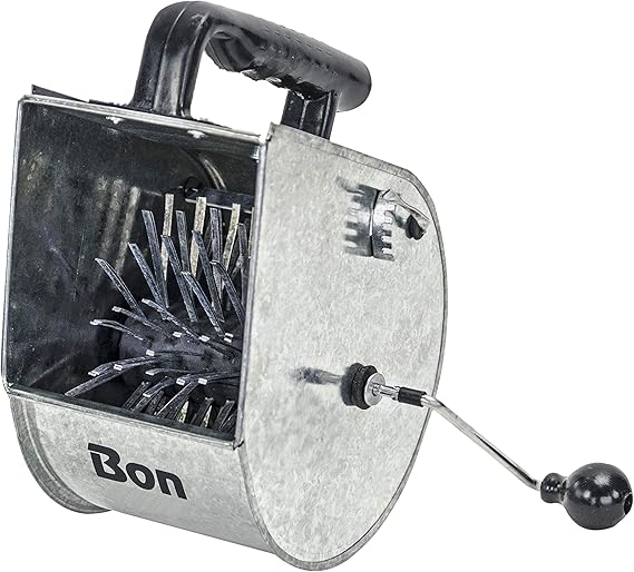 Bon 83-165 Stucco Patch Gun Galvanized Steel Plaster Sprayer 1/2 Gallon Capacity Acoustic Repair Tool