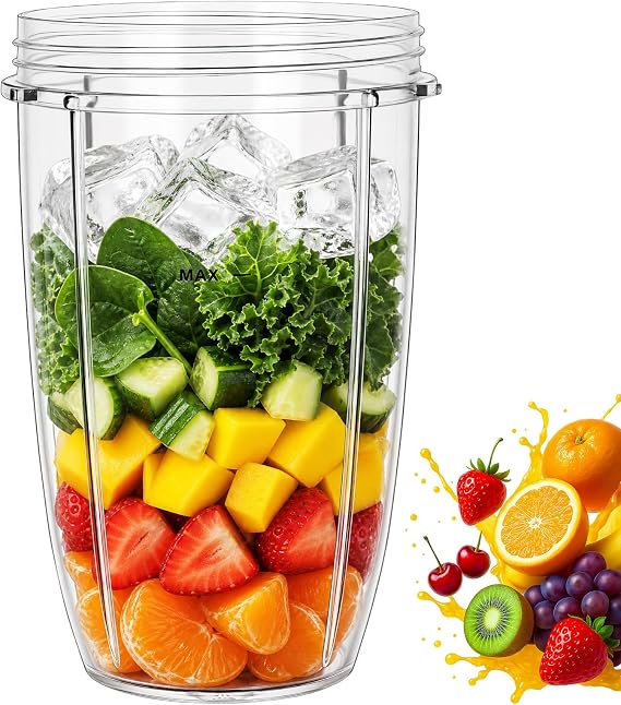 Replacement Cups for Nutribullet Replacement Parts 24oz Blender Cups