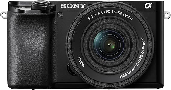 Sony Alpha a6100 Mirrorless Camera with 16-50mm Lens Black | E PZ 16-50mm