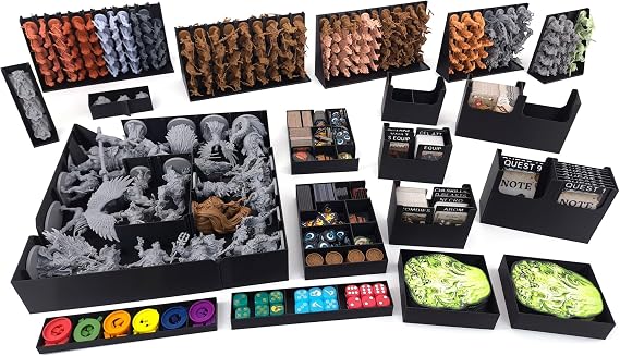 Board Game Insert for Zombicide: White Death