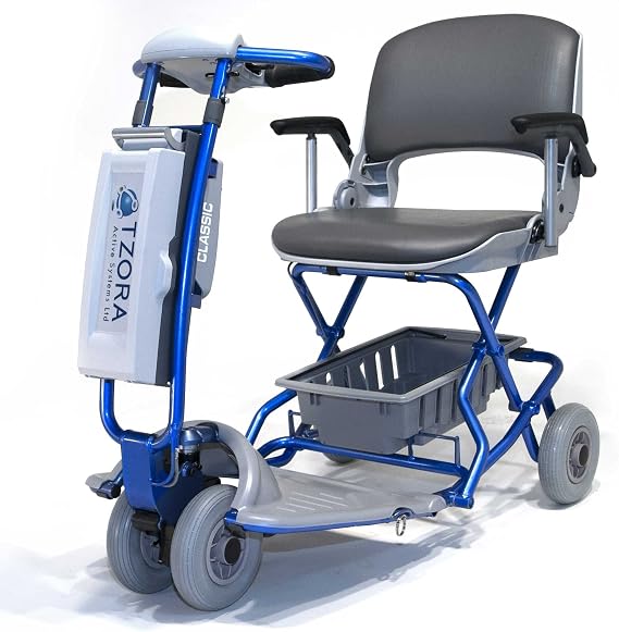 Lexis Light Folding Travel Scooter BLUE