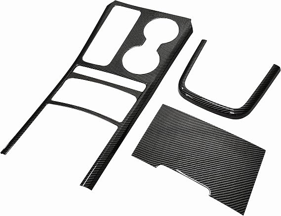 YOUTOOCAR Carbon Fiber Pattern Gear Shift Panel Cover Compatible with Kia Stinger 2018-2023 Accessories