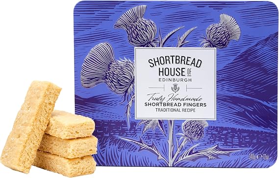 Shortbread House of Edinburgh Original Recipe Shortbread Fingers - 340g Tin
