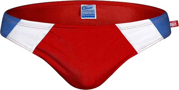 aussieBum Club Original Sheppard Isle Red Brief