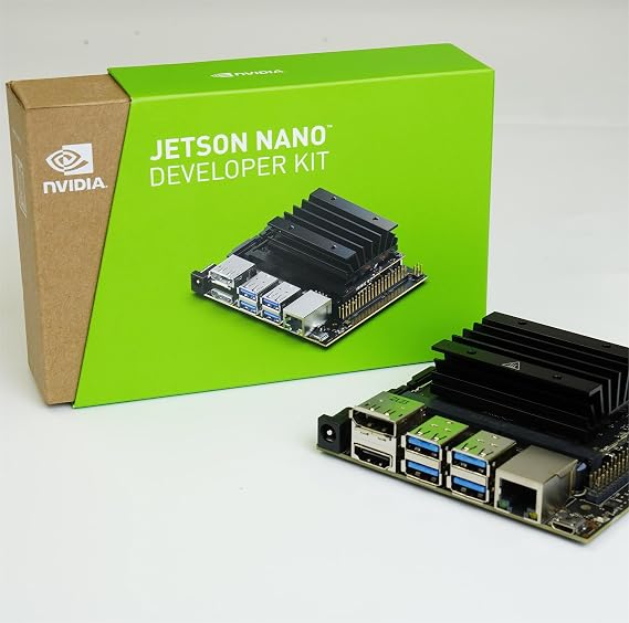 Yahboom Jetson Nano B01 Official Development Kit N-VI-Dia Jetson Nano 4GB Core Module for Electronic Experiments AI Robot B01 Motherboard