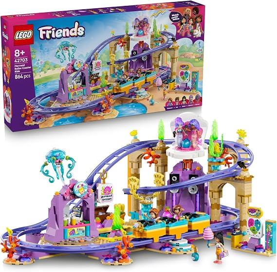 LEGO Friends Deniz Kızı Hız Treni Yapım Seti 42703