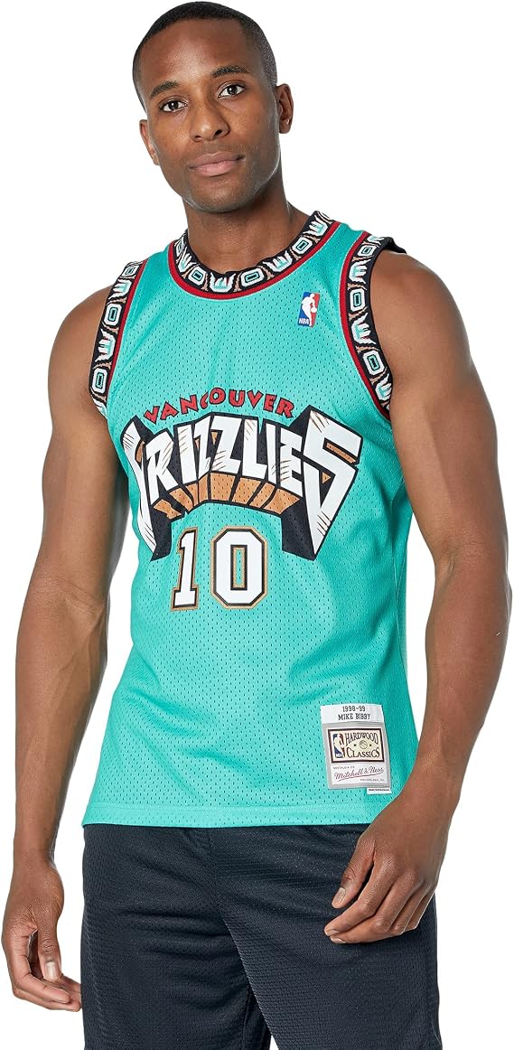 Vancouver Grizzlies Mike Bibby '98-'99 #10 Swingman Jersey