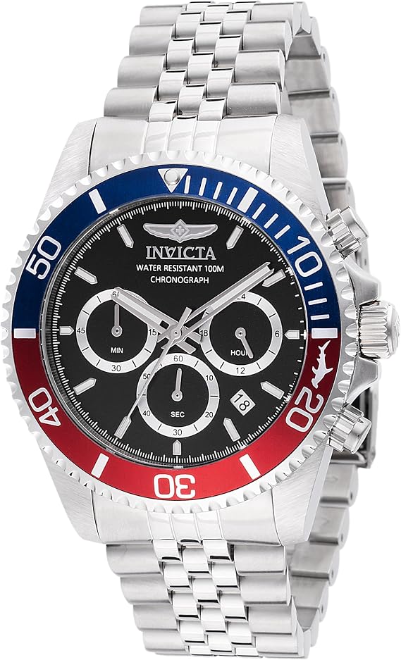 Invicta Pro Diver Stainless Steel Men's Quartz Watch - 43mm