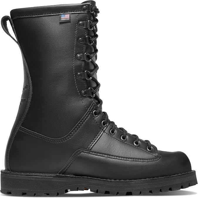 Danner Fort Lewis 10" Men's Boots - Full-Grain Polishable Leather Upper, Waterproof GORE-TEX, 200G Thinsulate, Vibram Outsole