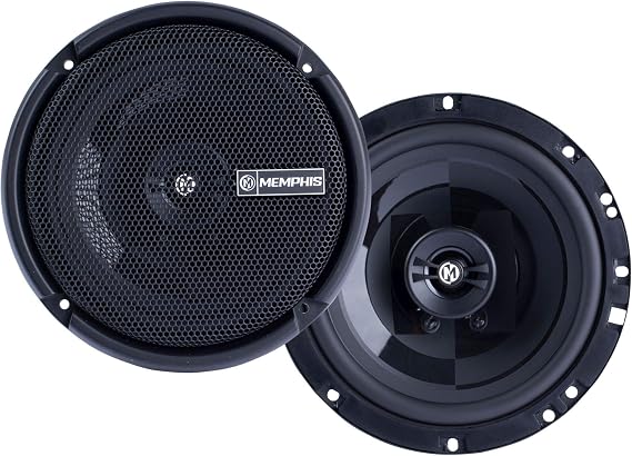 Memphis PRX60 Power Reference Series 6.5" Oversize 2-Way Coaxial Speakers with Swivel Tweeters - Pair